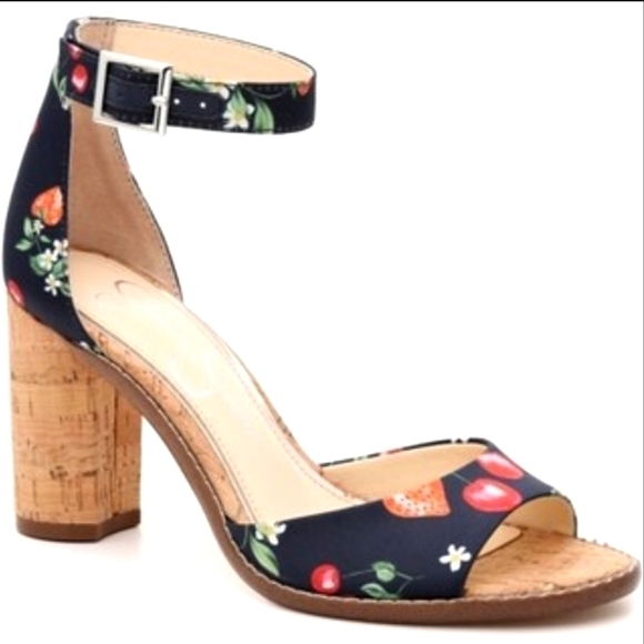 Jessica Simpson Shoes - 𝅺NEW! JESSICA SIMPSON Navy Maivel Open Toe Sandals 7.